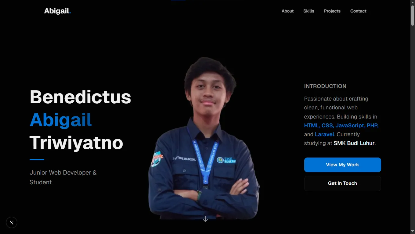 Personal Portfolio Website