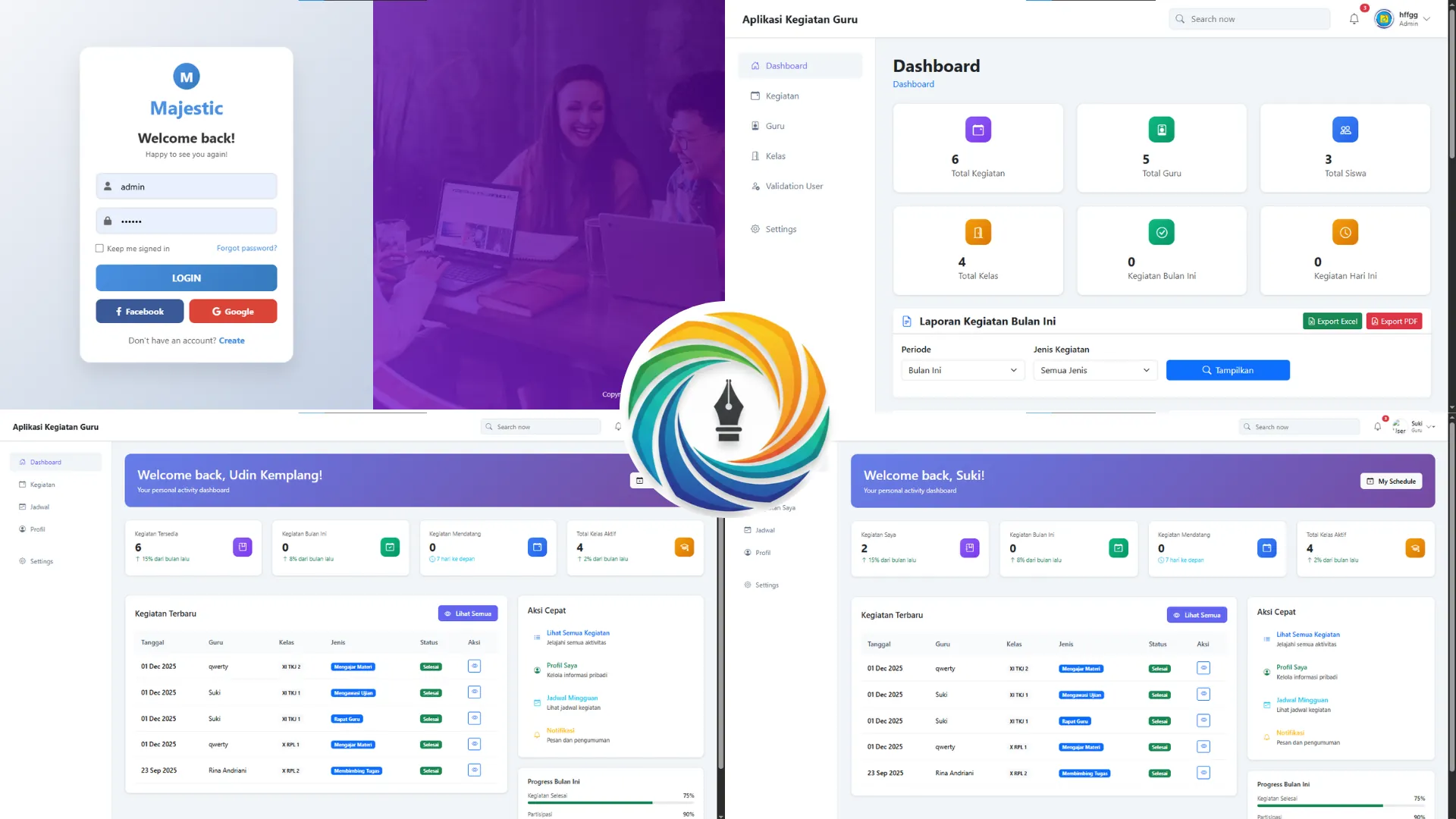 Teacher Activity App